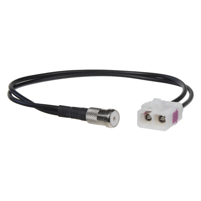 Anténní adaptér ISO samice - 2x Fakra (66542)