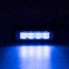 PROFI vstran LED svtlo vnj, modr, 12-24V, ECE R65 (911-C4blu)
