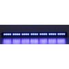 LED světelná alej, 28x LED 3W, modrá 800mm, ECE R10 (kf756-7blu)