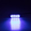 x SLIM vstran LED svtlo vnj, modr, 12-24V, ECE R65 (kf004EM5Wblu) VPRODEJ
