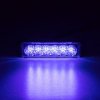 SLIM vstran LED svtlo vnj, modr, 12-24V, ECE R65 (kf079blu)