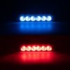 PROFI SLIM vstran LED svtlo vnj, modro-erven, 12-24V, ECE R10 (CH-077dual)