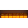 LED alej voděodolná (IP67) 12-24V, 63x LED 1W, oranžová 1060mm (kf77-1060)