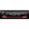 JVC KD-X282DBT DAB+ / FM autorádio bez mechaniky/Bluetooth/USB/AUX/odním.panel/červená (KD-X282DBT) AKCE