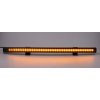 Gumové výstražné LED světlo vnější, oranžové, 12/24V, 440mm (kf016-44)