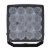 LED světlo čtvercové, 16x3W, 110x110mm, ECE R10 (wl-448)