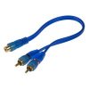 RCA Y audio kabel BLUE BASIC line, 1xsamice, 2xsamec (xs-212m)